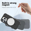 Coque iPhone 16 Pro Armor Magsafe PC Hybrid TPU Phone Case (Noir)