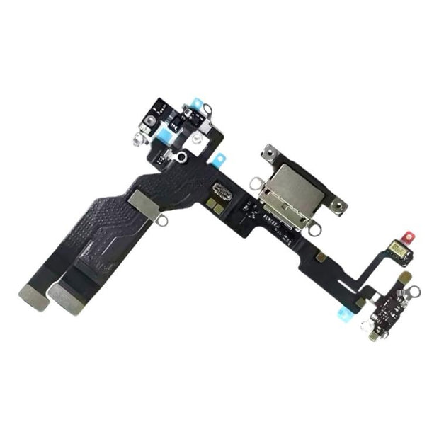 Câble flexible de port de charge d'origine pour iPhone 16e (noir)