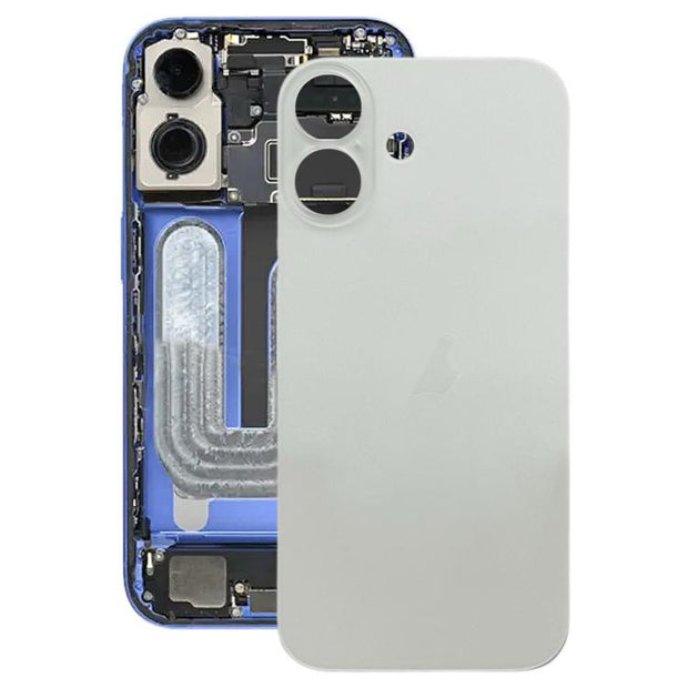 Vitre Arrière iPhone 17 d’Origine (Blanc) – Réparation Facile & Qualité Apple | Wakeshopes