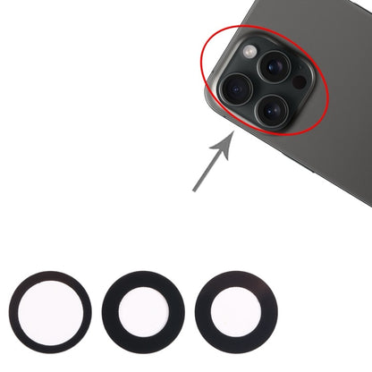 Objectif de caméra arrière 3 en 1 pour iPhone 15 Pro Max