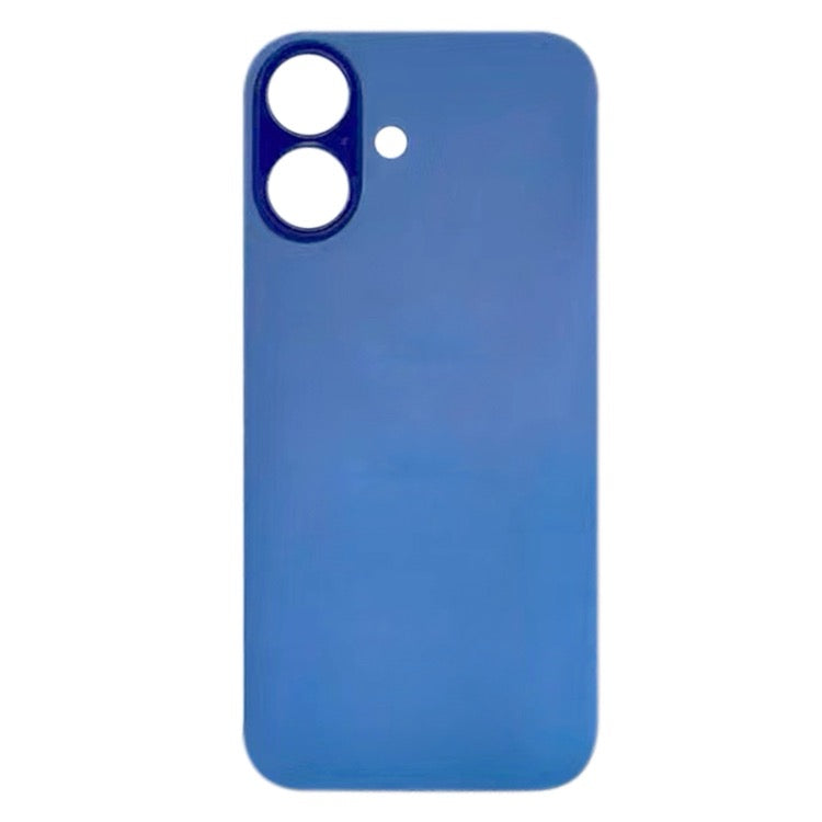 Vitre Arrière en Verre de Remplacement pour iPhone 16 Plus - Réparation Facile et Compatible (bleu)