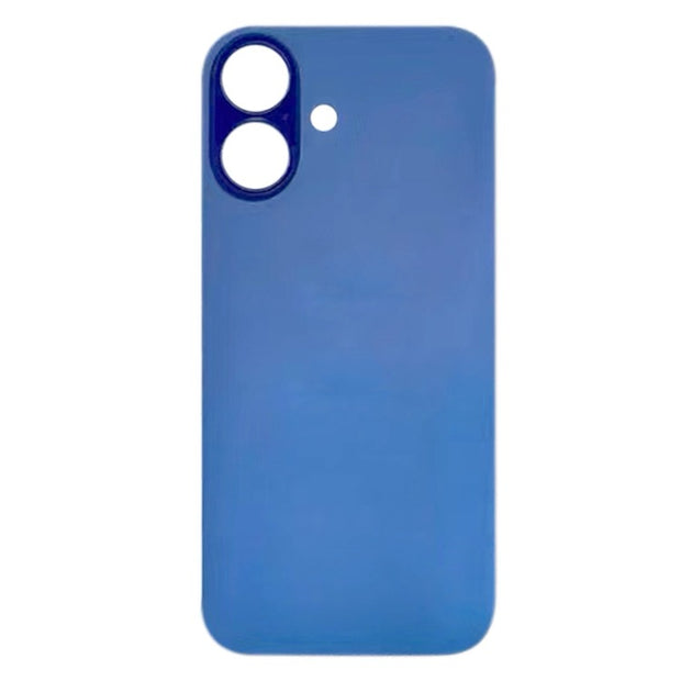 Vitre Arrière en Verre de Remplacement pour iPhone 16 Plus - Réparation Facile et Compatible (bleu)