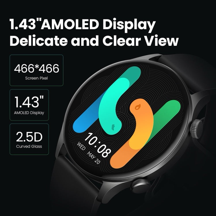 Montre intelligente d'origine Xiaomi
Youpin HAYLOU RT3 LS16 1,43 pouces AMOLED prise en charge des appels Bluetooth/surveillance de la santé