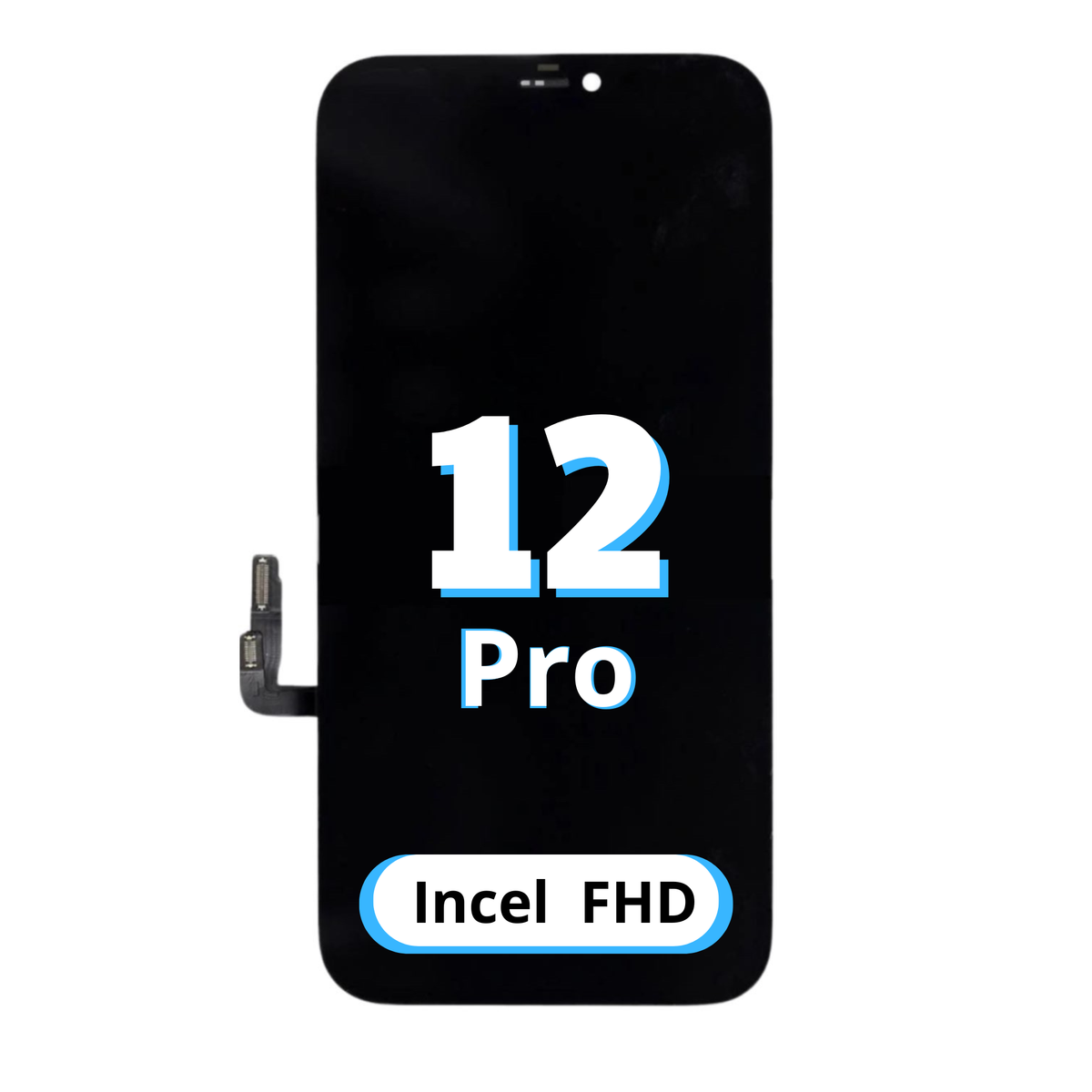 Écran iPhone 12 Pro – Incell FHD (Support IC Remove)