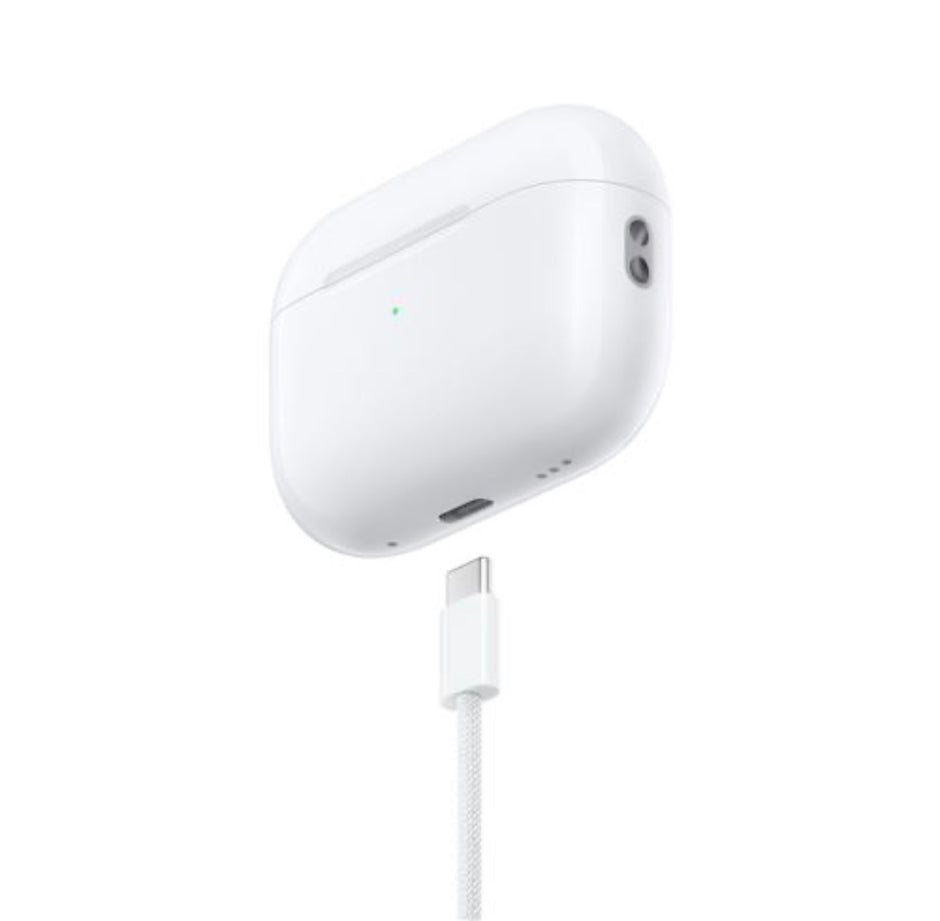 Apple AirPods Pro 2ᵉ génération Blanc – Écouteurs Bluetooth à réduction de bruit avec boîtier MagSafe USB-C