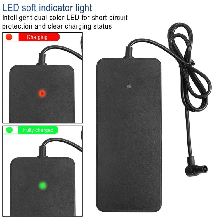 Chargeur de scooter 53 V 2,3 A, pour Xiaomi Scooter 4 Ultra / Xiaomi 4 Pro 2e génération / Navee S65 / Navee N65i, prise UE