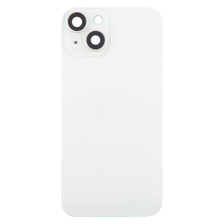 Vitre arrière noire pour iPhone 14 avec objectif caméra intégré avec logo