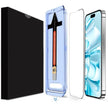 Pour iPhone 16 LK Film en verre trempé HD facile à installer (noir)