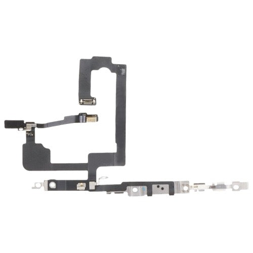 Pour iPhone 15 Bouton d'alimentation et câble flexible Bluetooth