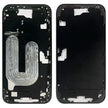 Pour iPhone 16 Cadre central Plaque de cadre (noir)