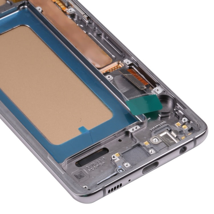 Écran LCD TFT pour Samsung Galaxy S10+ SM-G975 Assemblage complet du numériseur avec cadre, ne prenant pas en charge l'identification des empreintes digitales (Noir)
