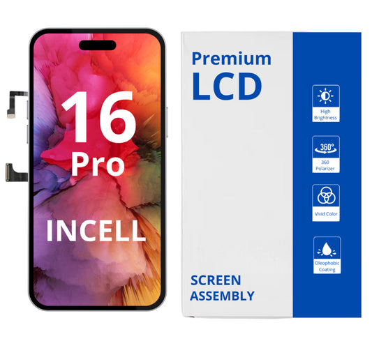 Écran LCD Excellent
Assemblage pour iPhone 16 Pro 
Incell