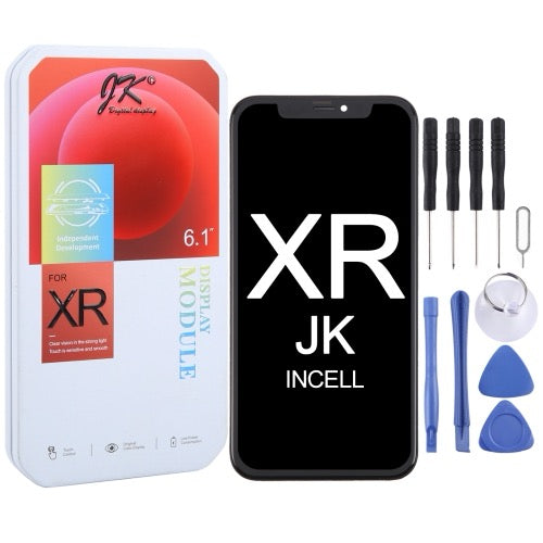 Écran JK TFT LCD pour iPhone XR avec assemblage complet du numériseur (noir)