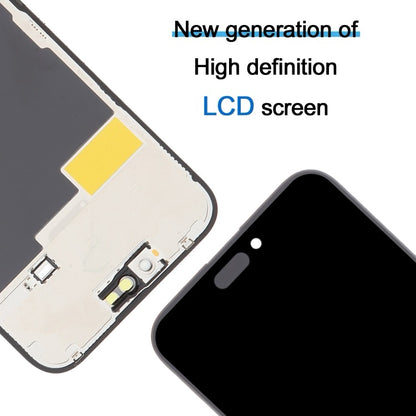 Pour iPhone 14 Pro Max ZY incell HD 1:1 écran LCD avec numériseur assemblage complet, retirer le circuit intégré, besoin d'une réparation professionnelle