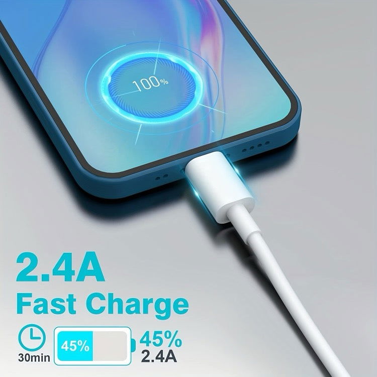 Câble de données de charge rapide de type C à 8 broches, longueur du câble : 1 m - Wakeshopes