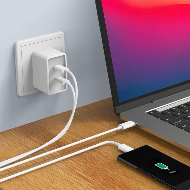 Câble de données de charge rapide de type C à type
C, longueur du câble: 1 m - Wakeshopes