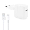 Chargeur USB 12W + Câble de données USB à 8 broches pour iPad / iPhone / iPod série EU - Wakeshopes
