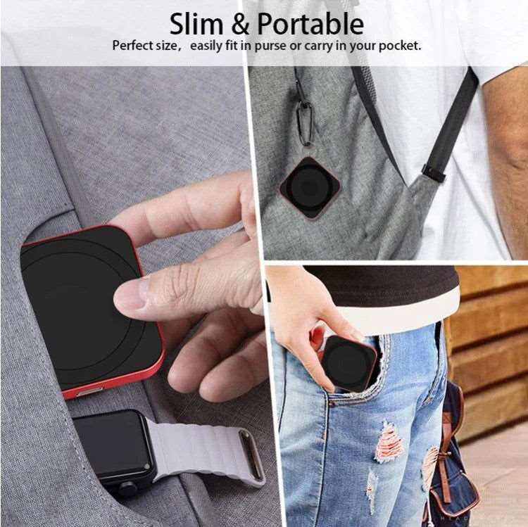 Chargeur sans fil magnétique 15W 3 en 1 pour Airpods de téléphone portable IWatch (noir) - Wakeshopes