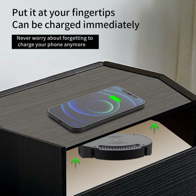Chargeur sans fil magnétique étanche à distance T16 10W pour ordinateurs de bureau à moins de 30 mm
d'épaisseur - Wakeshopes