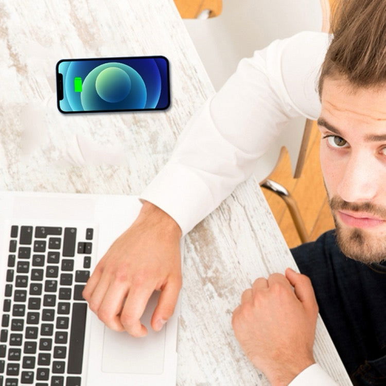 Chargeur sans fil magnétique étanche à distance T16 10W pour ordinateurs de bureau à moins de 30 mm
d'épaisseur - Wakeshopes