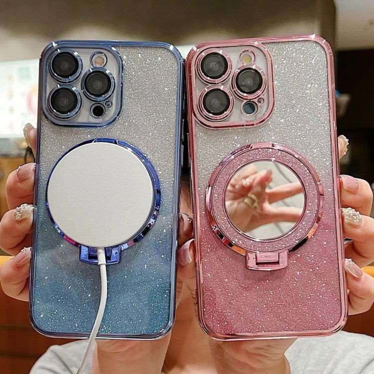Coque iPhone 13 Pro Max Paillette dégradé - Wakeshopes