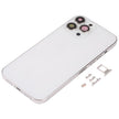 Couvercle de boîtier arrière avec plateau de carte SIM et lentille de la caméra pour iPhone 13 Pro Max avec logo - Wakeshopes