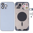 Couvercle de boîtier arrière avec plateau de carte SIM et lentille de la caméra pour iPhone 13 Pro Max avec logo - Wakeshopes