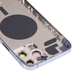 Couvercle de boîtier arrière avec plateau de carte SIM et lentille de la caméra pour iPhone 13 Pro Max avec logo - Wakeshopes