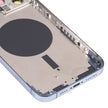 Couvercle de boîtier arrière avec plateau de carte SIM et lentille de la caméra pour iPhone 13 Pro Max avec logo - Wakeshopes