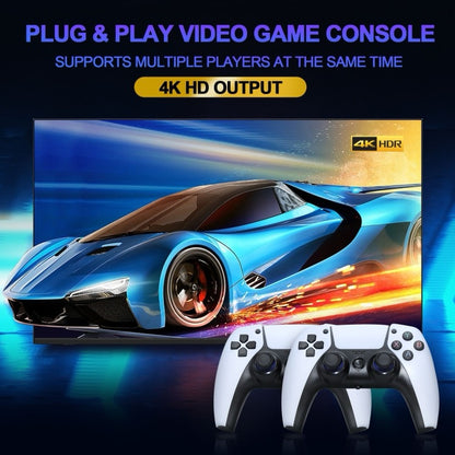 Console de jeu vidéo 64G 10000+ Jeux Rétro
Handheld 4K TV Game Stick Wireless Controller