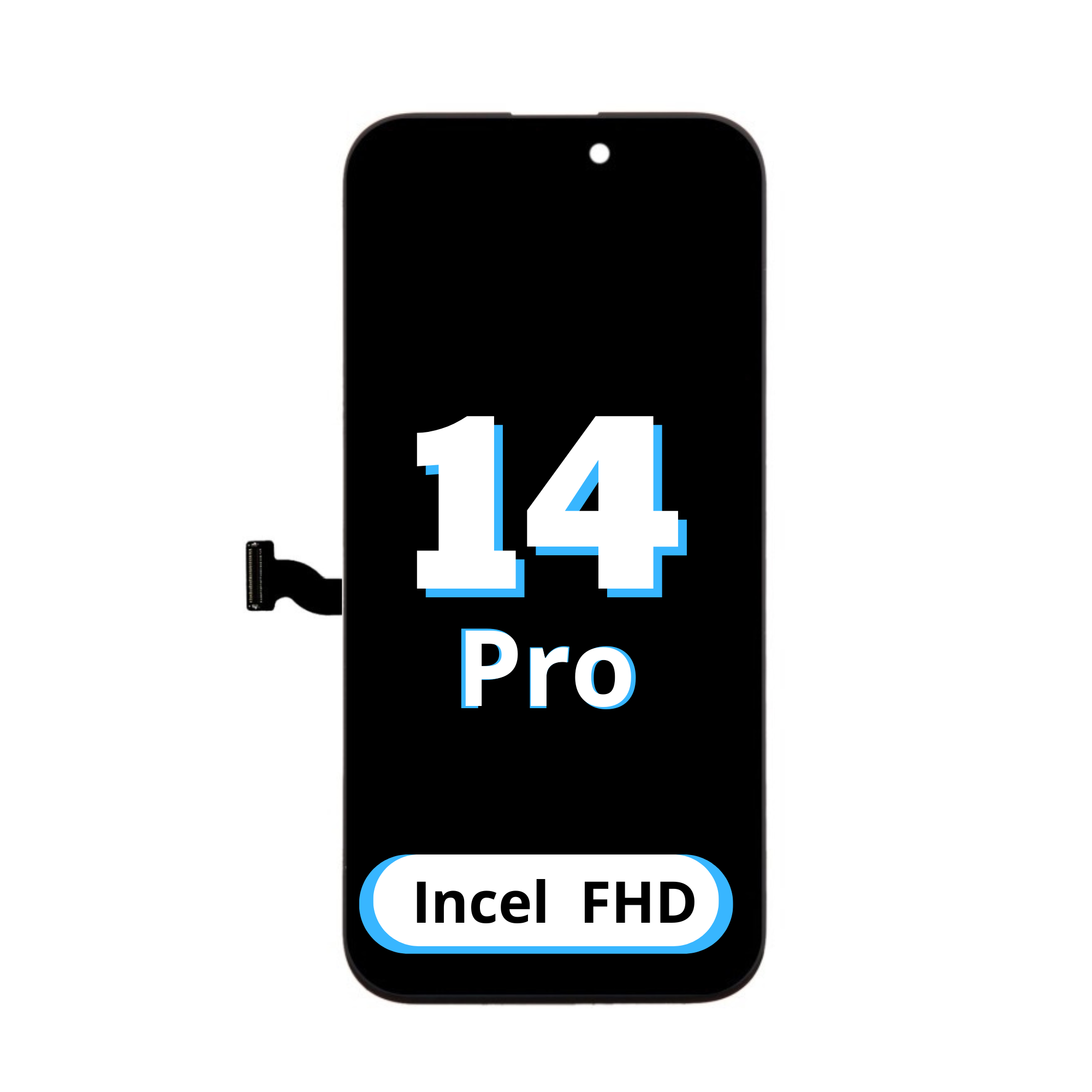 Écran iPhone 14 Pro – Incell FHD (COF) (Support IC Remove)