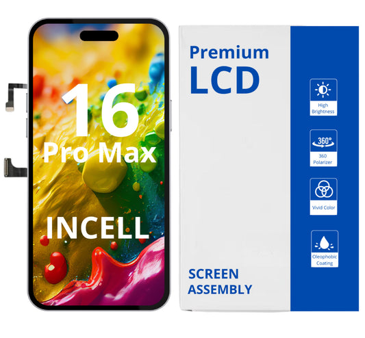Écran LCD Excellent
Assemblage pour iPhone 16 Pro Max 
Incell