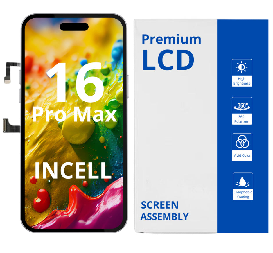 Écran LCD Excellent
Assemblage pour iPhone 16 Pro Max 
Incell