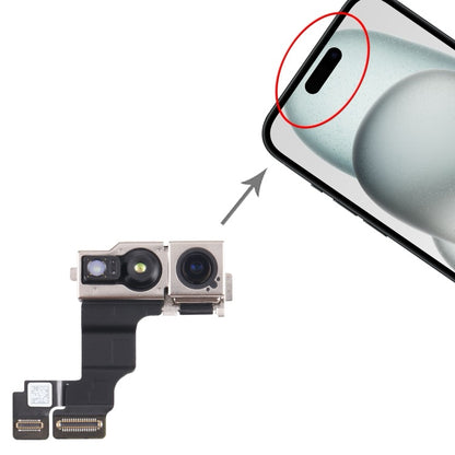 Pour caméra frontale iPhone 15