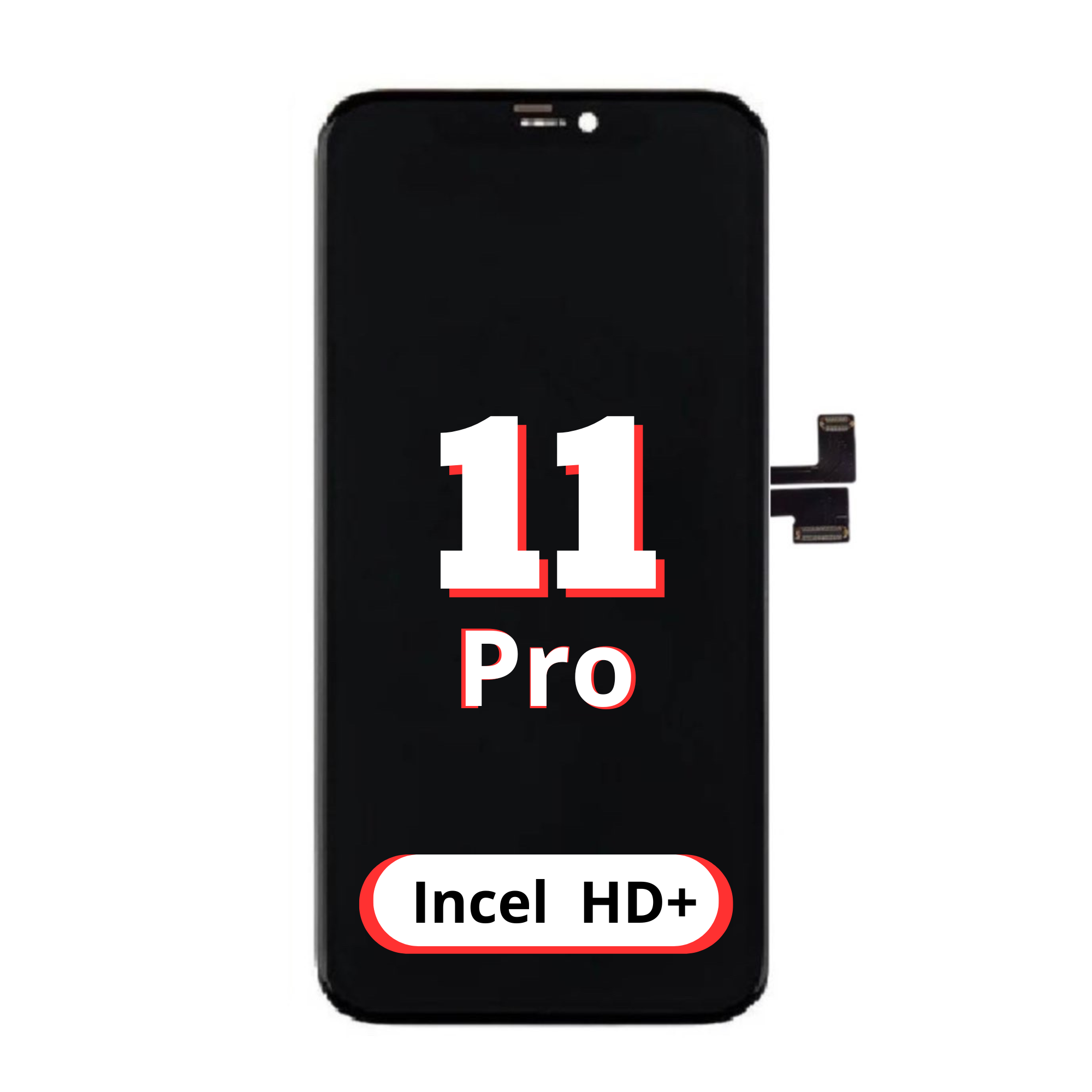Écran iPhone 11 Pro – Incell HD+ (Support IC Remove)