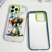 Coque d’iPhone 11 Double Couche Couleur Argent Série
Animal Peinture À L'huile Téléphone Cas (Duck Rush)