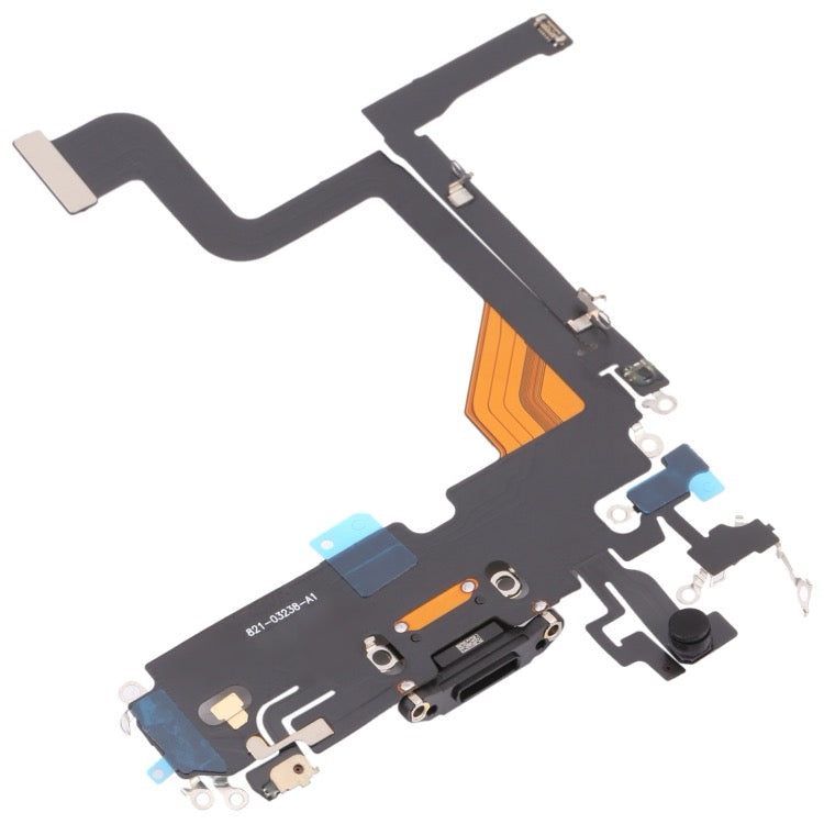 Pour le câble flexible du port de charge de l'iPhone 13 Pro (noir)
