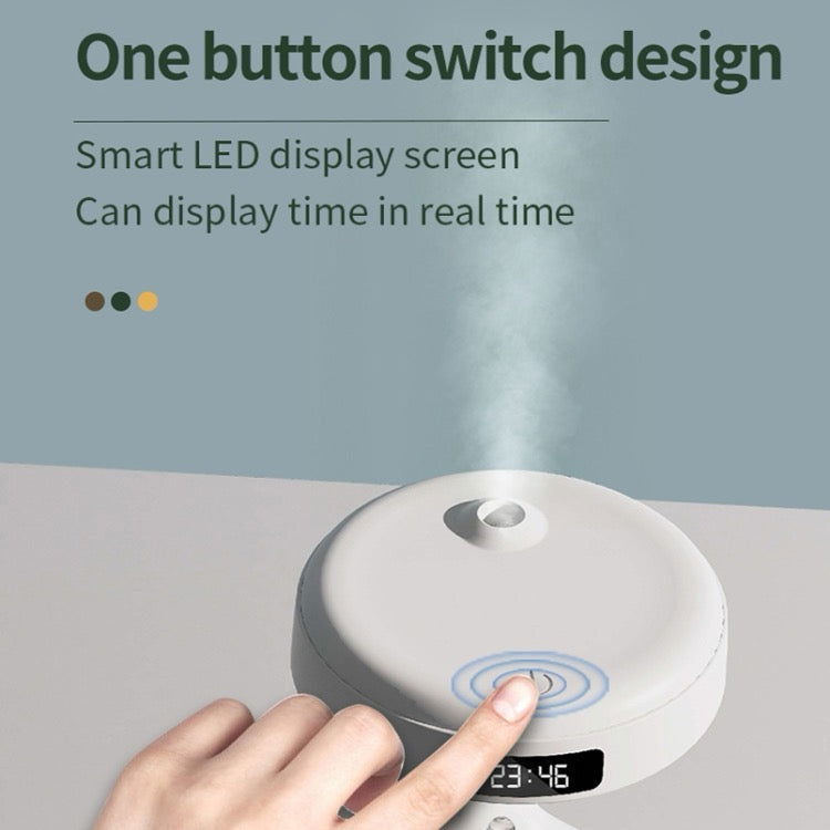 Humidificateur de goutte d'eau anti-gravité à affichage intelligent W1 LED - Wakeshopes