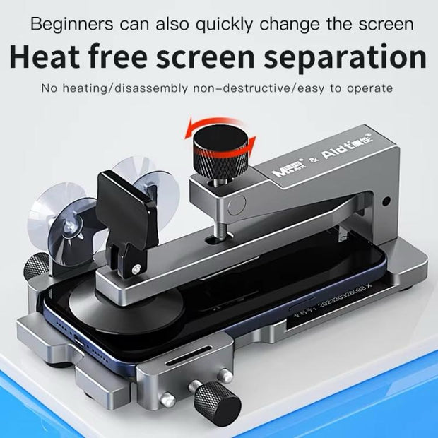Séparateur d'écran de téléphone portable MaAnt QP-2 Outil de retrait d'écran sans chaleur Ventouse pour retirer l'écran