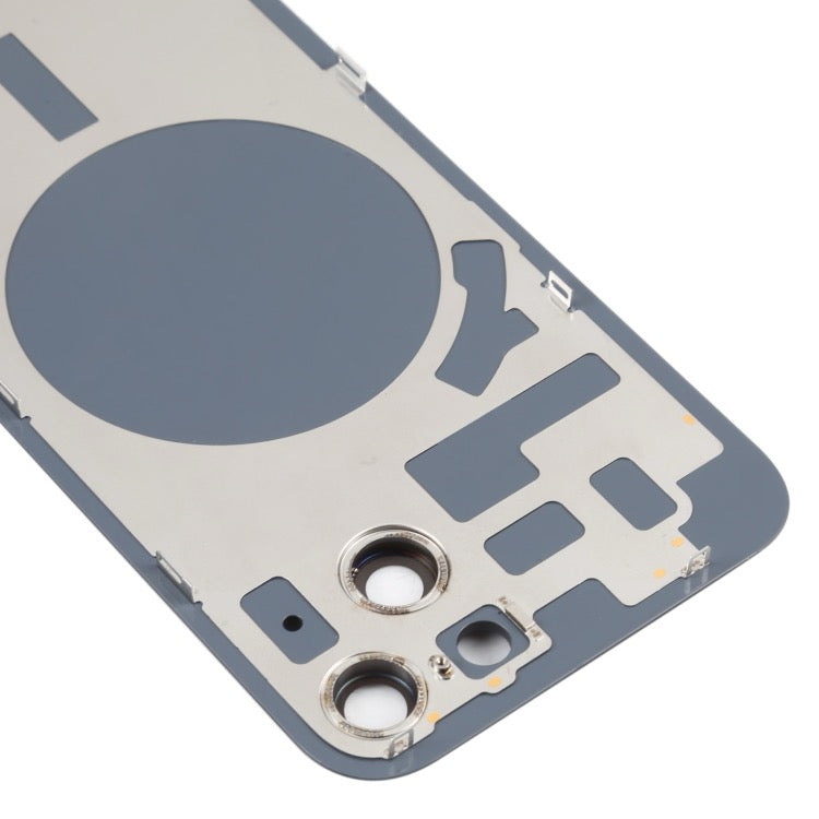 Vitre arrière pour iPhone 14 avec objectif caméra intégré avec logo