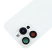Pour iPhone 15 pro vitre arrière de la batterie avec couvercle d'objectif d'appareil photo + aimant MagSafe avec logo