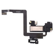 Écouteur haut-parleur avec câble flexible de capteur de microphone pour iPhone 11 Pro