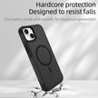 Coque iPhone 15 Armor Magsafe PC Hybrid TPU Phone Case (Noir)