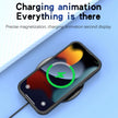 Coque iPhone 15 Armor Magsafe PC Hybrid TPU Phone Case (Noir)