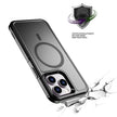 Coque iPhone 14 Pro Armor Magsafe PC Hybrid TPU Phone Case (Noir)