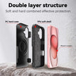 Coque iPhone 16 Armor Magsafe PC Hybrid TPU Phone Case (Noir)