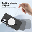 Coque iPhone 16 Plus Armor Magsafe PC Hybrid TPU Phone Case (Noir)