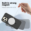 Coque iPhone 16 Pro Max Armor Magsafe PC Hybrid TPU Phone Case (Noir)