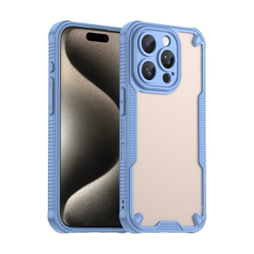 Coque de téléphone hybride PC TPU Armor Glaze pour iPhone 15 Pro