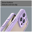 Coque de téléphone hybride PC TPU Armor Glaze pour iPhone 15 Pro Max